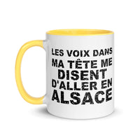 Thumbnail for Les voix dans ma tête me disent d'aller en Alsace - Mug 11 oz