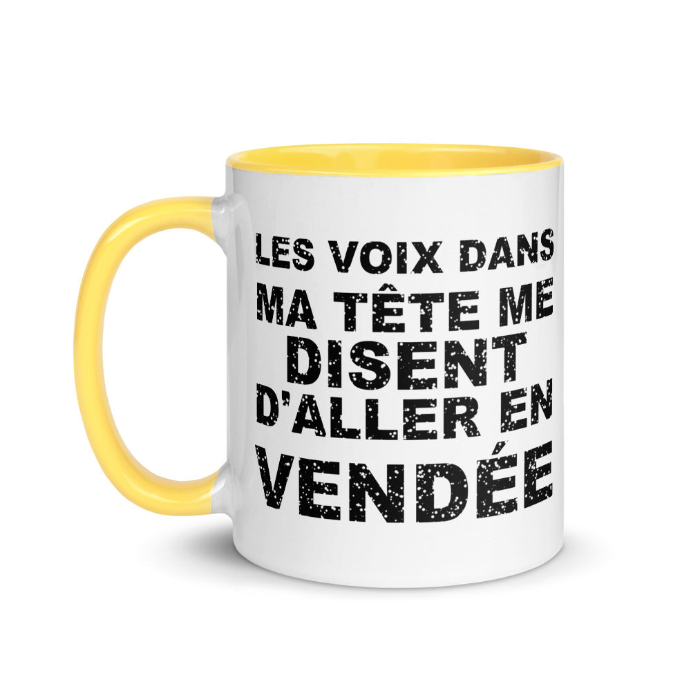 Les voix dans ma tête me disent d'aller en Vendée - Mug 11 oz