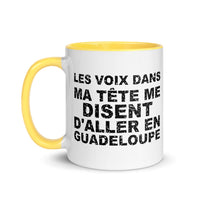Thumbnail for Les voix dans ma tête me disent d'aller en Guadeloupe - Mug 11 oz