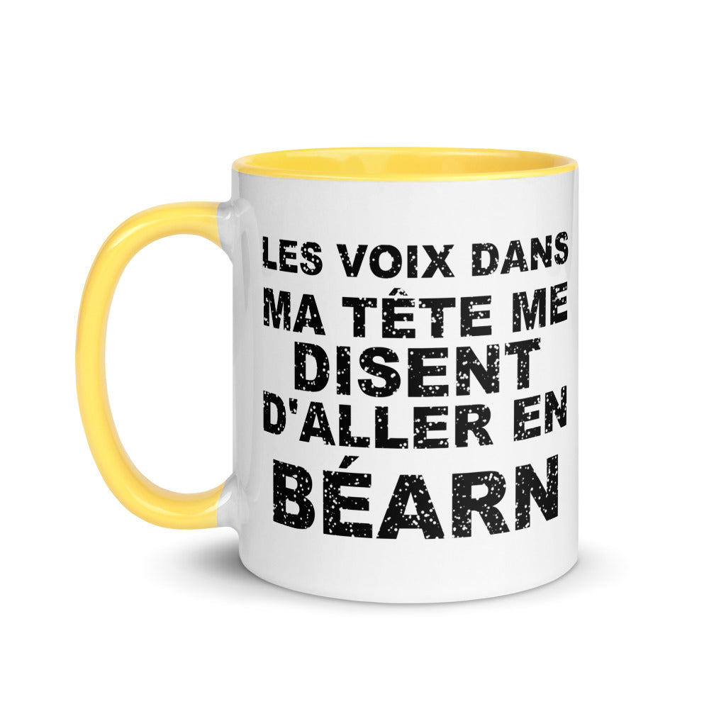 Les voix dans ma tête me disent d'aller en Béarn - Mug 11 oz