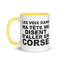 Thumbnail for Les voix dans ma tête me disent d'aller en Corse - Mug 11 oz