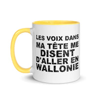 Thumbnail for Les voix dans ma tête me disent d'aller en Wallonie - Mug 11 oz