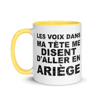 Thumbnail for Les voix dans ma tête me disent d'aller en Ariège - Mug 11 oz