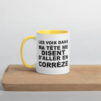 Thumbnail for Les voix dans ma tête me disent d'aller en Corrèze - Mug 11 oz