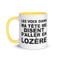 Thumbnail for Les voix dans ma tête me disent d'aller en Lozère - Mug 11 oz