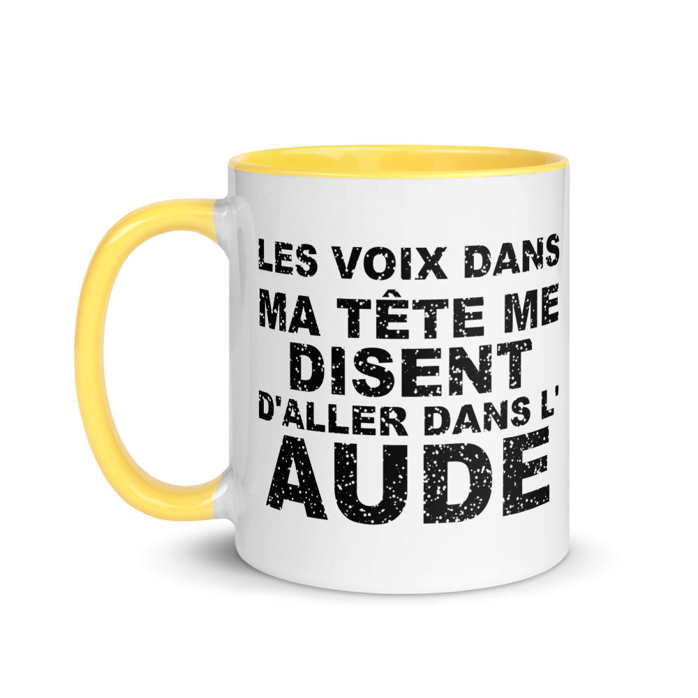 Les voix dans ma tête me disent d'aller dans l'Aude - Mug 11 oz