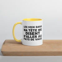 Thumbnail for Les voix dans ma tête me disent d'aller au Pays de Vaud - Mug 11 oz