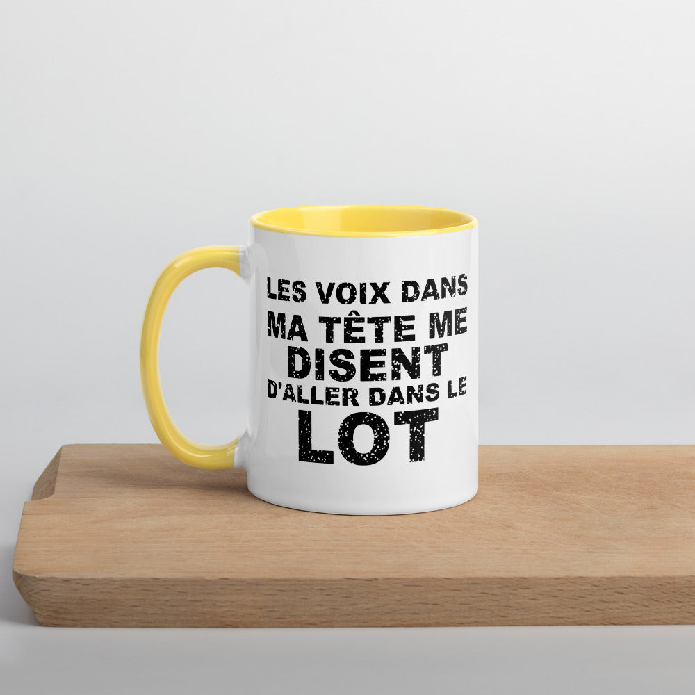 Les voix dans ma tête me disent d'aller dans le Lot - Mug 11 oz