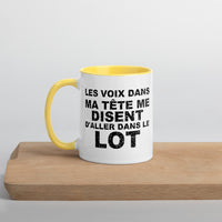 Thumbnail for Les voix dans ma tête me disent d'aller dans le Lot - Mug 11 oz