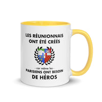 Thumbnail for Tasse mug jaune Les Réunionnais ont été créés