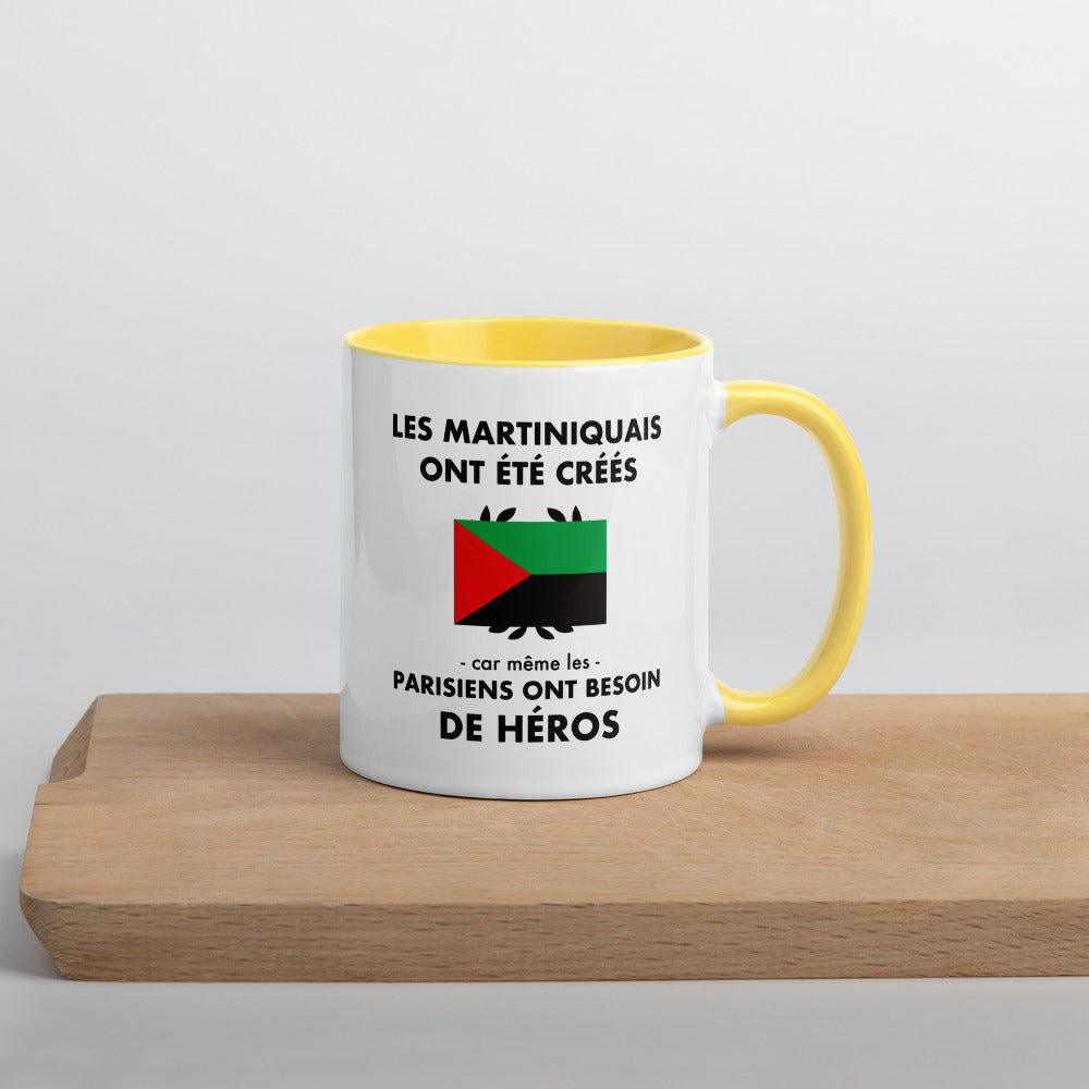 Tasse mug jaune Les Martiniquais ont été créés