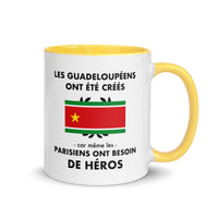 Thumbnail for Tasse mug jaune Les Guadeloupéens ont été créés