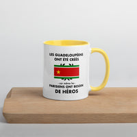 Thumbnail for Tasse mug jaune Les Guadeloupéens ont été créés