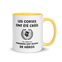 Thumbnail for Tasse mug jaune Les Corses ont été créés