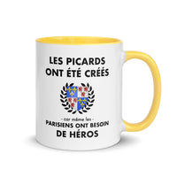 Thumbnail for Tasse mug jaune Les Picards ont été créés