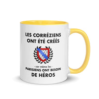 Thumbnail for Tasse mug jaune Les Corréziens ont été créés