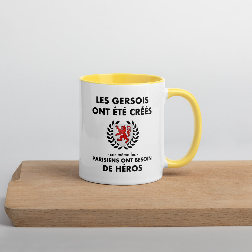 Tasse mug jaune Les Gersois ont été créés