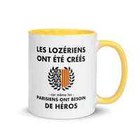 Thumbnail for Tasse mug jaune Les Lozériens ont été créés
