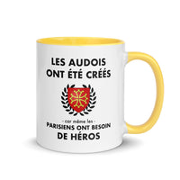 Thumbnail for Tasse mug jaune Les Audois ont été créés
