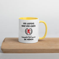 Thumbnail for Tasse mug jaune Les Lotois ont été créés