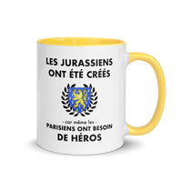 Thumbnail for Tasse mug jaune Les Jurassiens ont été créés