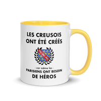Thumbnail for Tasse mug jaune Les Creusois ont été créés