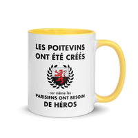 Thumbnail for Tasse mug jaune Les Poitevins ont été créés