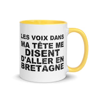 Thumbnail for Les voix dans ma tête me disent d'aller en Bretagne - Mug 11 oz