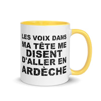 Thumbnail for Les voix dans ma tête me disent d'aller en Ardèche - Mug 11 oz
