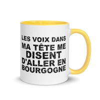 Thumbnail for Les voix dans ma tête me disent d'aller en Bourgogne - Mug 11 oz