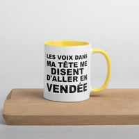Thumbnail for Les voix dans ma tête me disent d'aller en Vendée - Mug 11 oz
