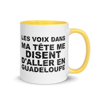 Thumbnail for Les voix dans ma tête me disent d'aller en Guadeloupe - Mug 11 oz