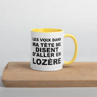 Thumbnail for Les voix dans ma tête me disent d'aller en Lozère - Mug 11 oz