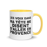 Thumbnail for Les voix dans ma tête me disent d'aller en Provence - Mug 11 oz