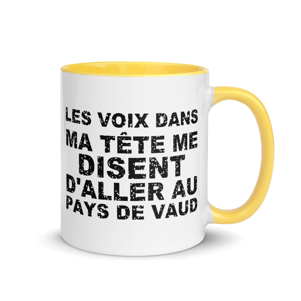 Les voix dans ma tête me disent d'aller au Pays de Vaud - Mug 11 oz