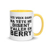 Les voix dans ma tête me disent d'aller en Berry - Mug 11 oz