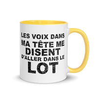 Thumbnail for Les voix dans ma tête me disent d'aller dans le Lot - Mug 11 oz