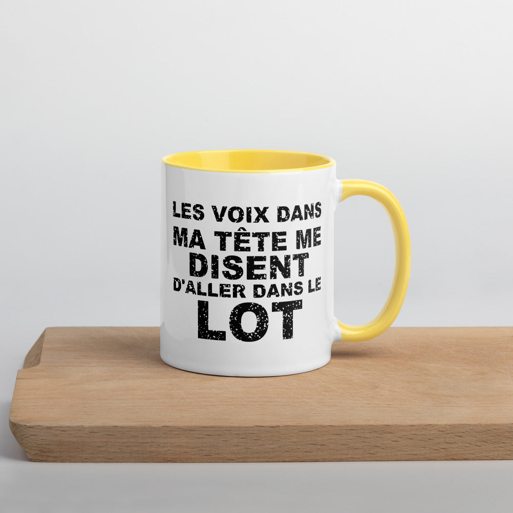 Les voix dans ma tête me disent d'aller dans le Lot - Mug 11 oz