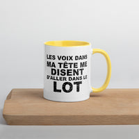 Thumbnail for Les voix dans ma tête me disent d'aller dans le Lot - Mug 11 oz