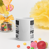 Thumbnail for Mug Blanc Brillant Cadeau Saint Valentin pour homme : Désolé ce mec est pris par une Princesse