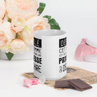 Thumbnail for Mug Saint-Valentin blanc brillant - Désolé ce mec est pris par une Princesse