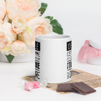 Thumbnail for Mug Blanc Brillant Cadeau Saint Valentin : Désolé ce mec est pris par une Italienne