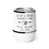 Gobelet vin Bretagne - Humour et fierté locale