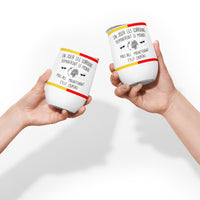 Thumbnail for Gobelet à vin et apéro acier PREMIUM - Cadeau humour Lorrain & Lorraine