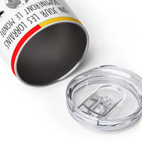 Thumbnail for Gobelet à vin et apéro acier PREMIUM - Cadeau humour Lorrain & Lorraine