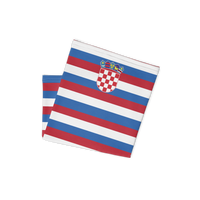 Thumbnail for Masque Cache cou  - Croatie - Bandeau blason croate - Ici & Là - T-shirts & Souvenirs de chez toi