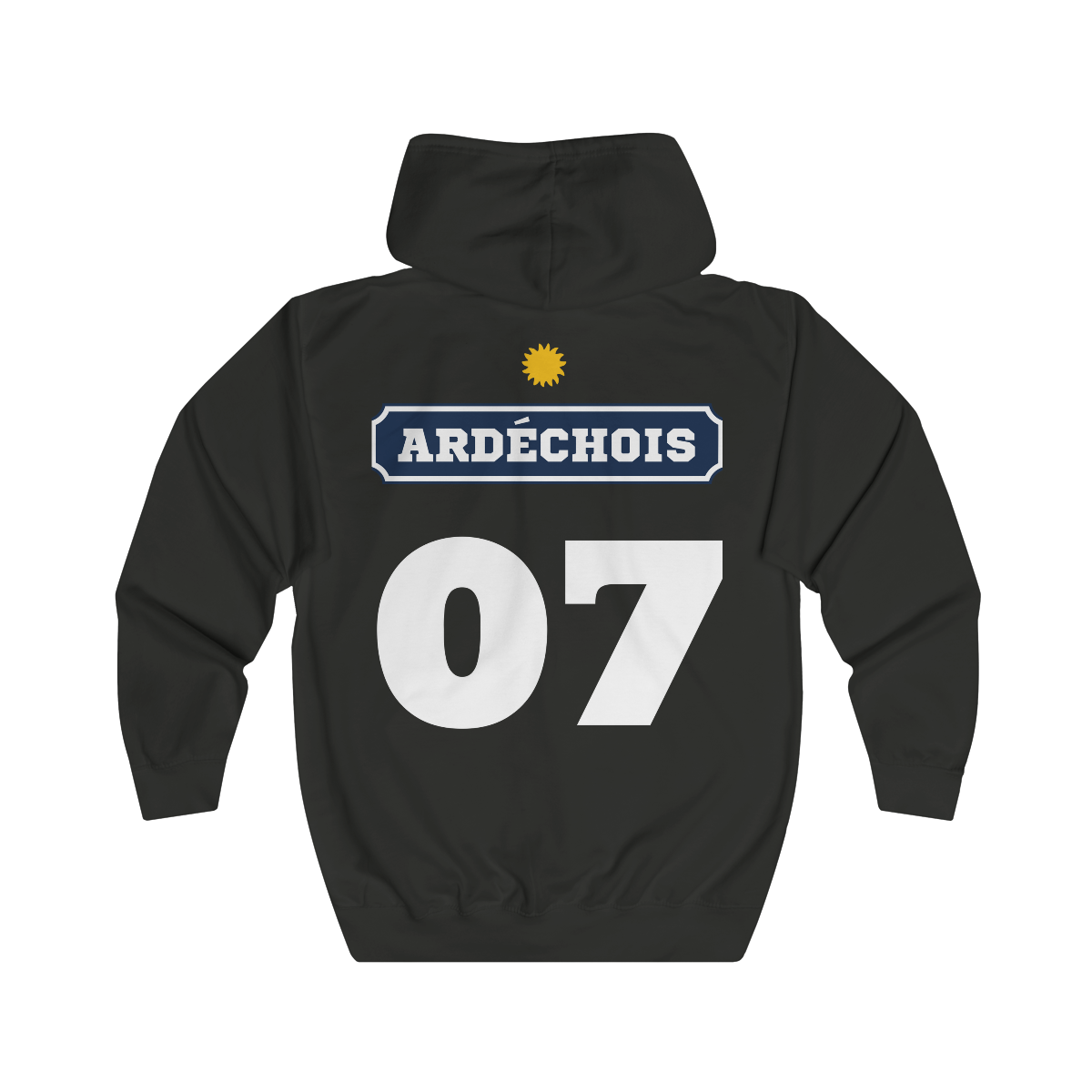 Veste zippée - Cadeau humour pour un Ardéchois - Pastis 07