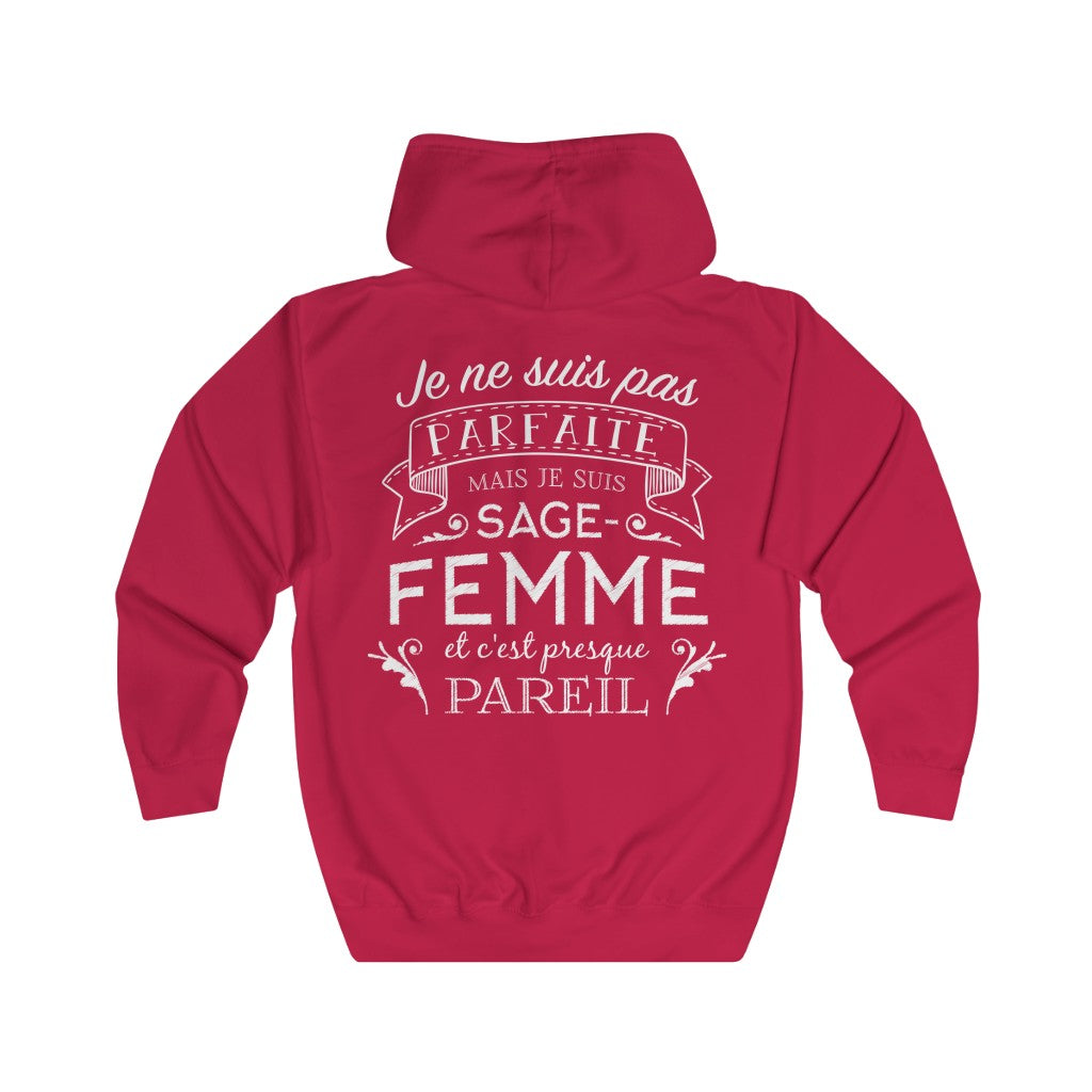 Veste zippée - Cadeau humour pour une Sage-femme