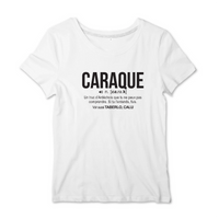 Thumbnail for Caraque - Définition Ardèche - T-shirt femme standard - imprimé dans le Midi - Ici & Là - T-shirts & Souvenirs de chez toi