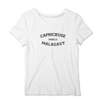 Capricieuse, Rebelle, Malagasy - T-shirt femme - impression FR - Ici & Là - T-shirts & Souvenirs de chez toi